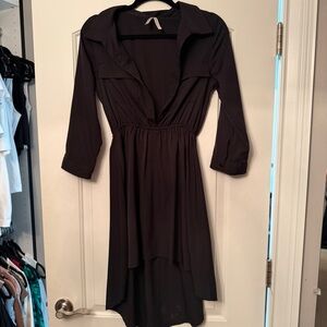 Truth Black Long Sleeve Dress